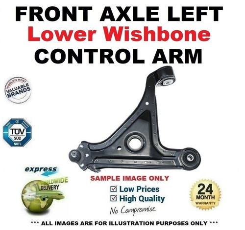 Front axle left lower - front, wishbone