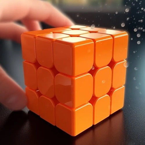 Orange speed cube x - cube, 3