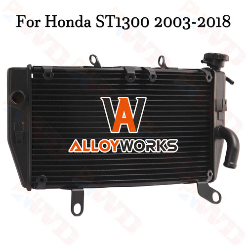 Black aluminium radiator - aluminium,