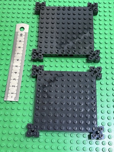 Lego thick black 12x12 - lego,