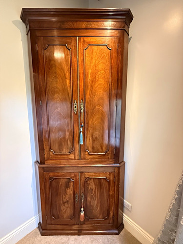 George iii mahogany standing - george,
