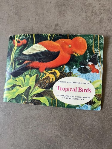 Vintage brooke bond - vintage, tropical