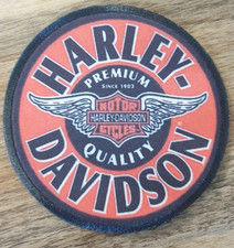 Harley Davidson Tank Badge Style Biker Motorcycle Sew / Iron On Patch