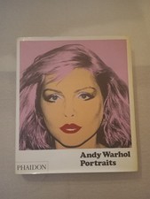 Andy Warhol Portraits Hardback Book 1st edition Pop Art  