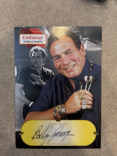 Personally signed bobby - bobby, george