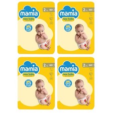 4 x Mamia Size 2 Nappies