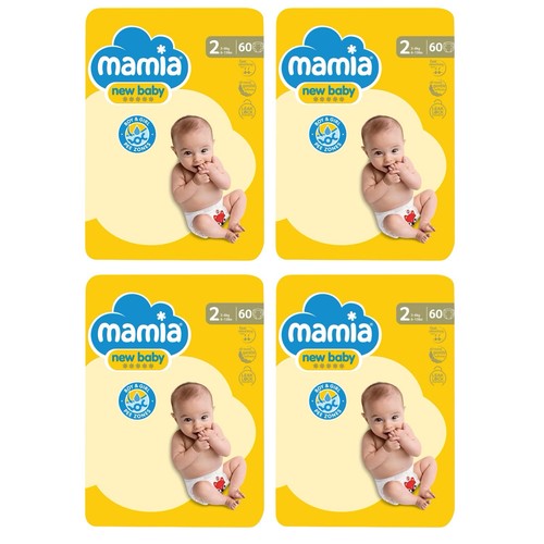 Mamia size 2 nappies - x,