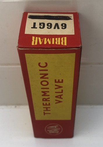 Vintage brimar 6v6gt valve - vintage,