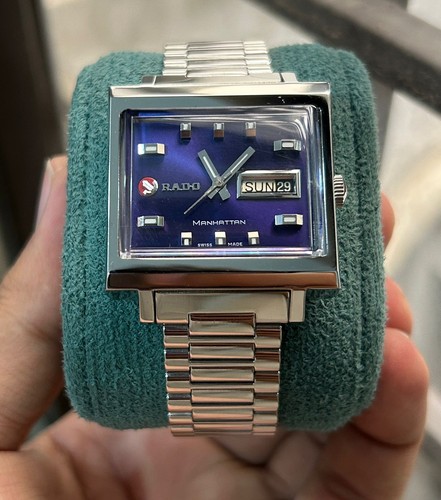 Vintage rado manhattan blue - rado,