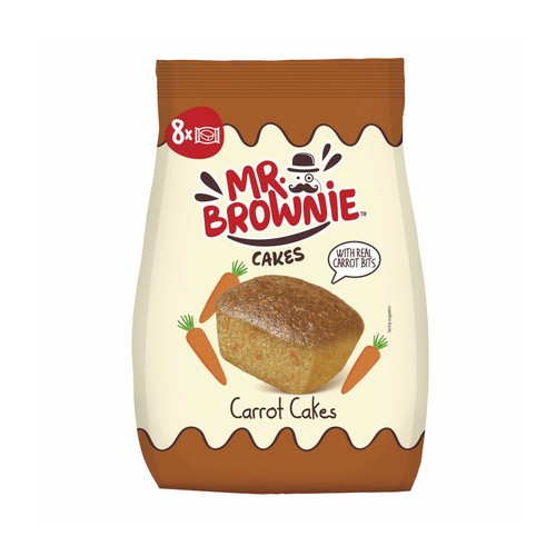 Brwonie carrot cakes - carrot,