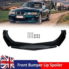 Universal Front Bumper Lip Spoiler Gloss Black Fit For BMW Z3 M E36 1995-2003 #F