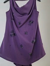 Debenhams Purple Top Size 8