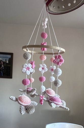 Handmade crochet cot - crochet,