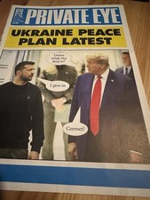 Private Eye Magazine 21st February 2025. #1643. Ukraine Peace Plan Latest