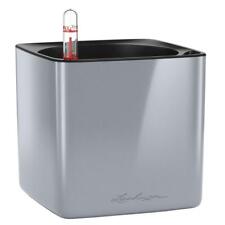 Indoor Plant Pots LECHUZA CUBE Glossy Square Poly Resin Self-watering Planter