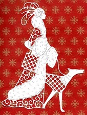 6 NEW TATTERED LACE AGATHA &