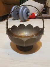 1 x 8.5" Vintage Brass Flower