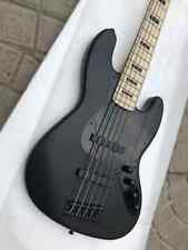 High Quality 5-string Matte Black Electric BassBlack Hardware,Active Electronics
