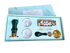 Wax Seal Stamp Kit Dark Green