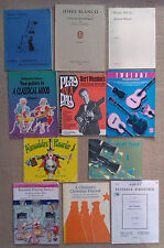 MUSIC & BOOKLETS FOR CLARINET