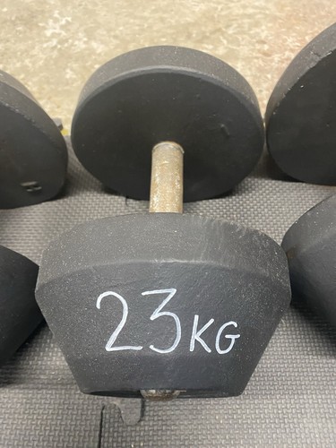 50lb dumbells single - dumbells, (single