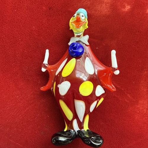 Murano miniatures clowning - murano,