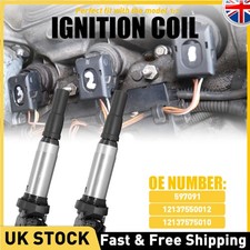 2x Ignition Coil Black 3 pin