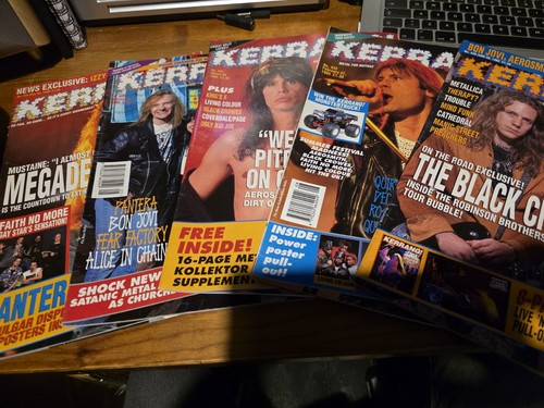 Kerrang magazine bundle 5 - bundle, of