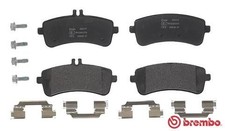 BREMBO P50125 Brake Pad Set For Disc Brake Rear TRW System Fits Mercedes-Benz