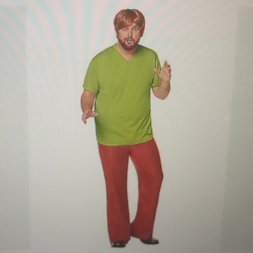 Scooby doo shaggy adult plus - doo!,