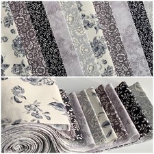 10 100% cotton fabric strips