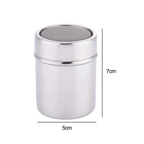 Stainless steel coffee shaker - steel,