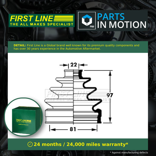 Joint boot fits honda civic - fits,