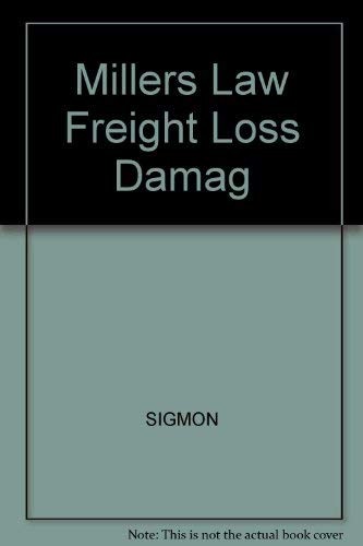 Miller law freight loss - law,