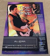 STEVE LUKATHER - RIVERA AMPS - 1997 Print Advertisement