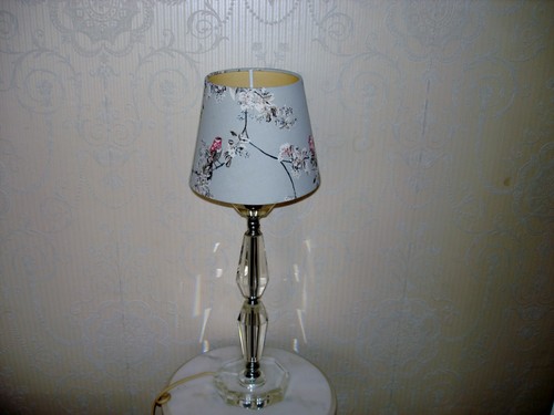 Vintage tall crystal glass - vintage,