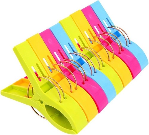 Pieces beach towel clips - pieces,