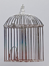 TWO RED ROBINS LARGE SILVER
