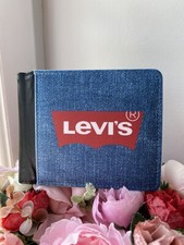 Levi’s Blue Denim Mens Wallet