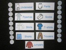 Clothing Drawer Labels -