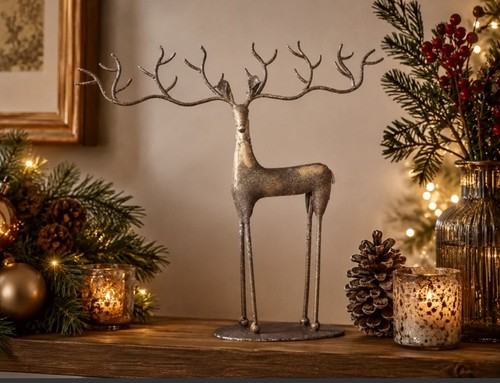 Stag decoration christmas - stag,