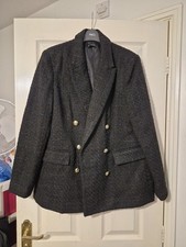 Matalan Black Boucle Style