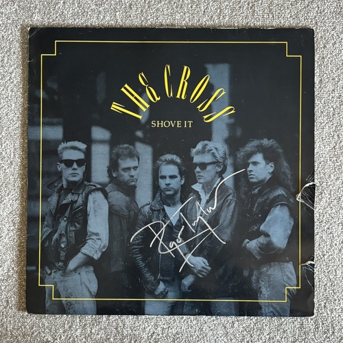 The cross shove signed - the,