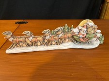 Decorative Santa Claus in a