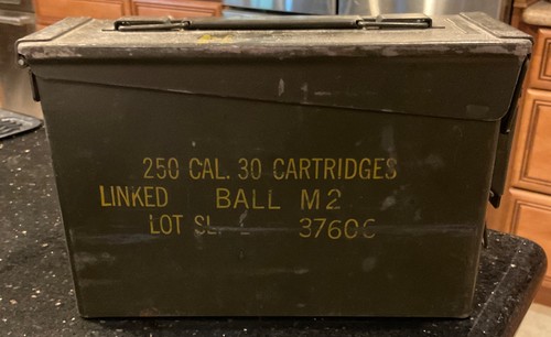 Vintage 1950s military - vintage, ammo