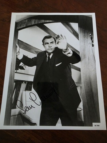 Sean connery autograph - autograph, /