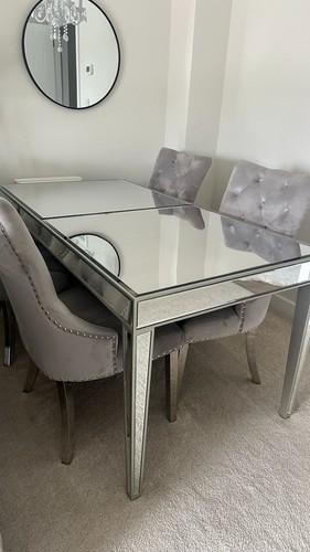 Next dining table and - table, chairs