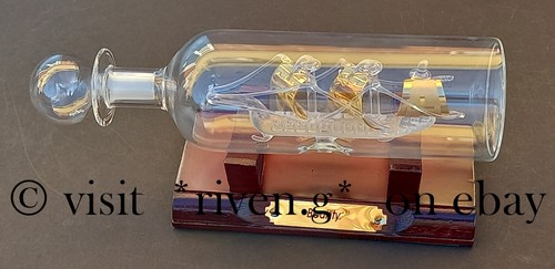 Hms bounty glass ship - glass,