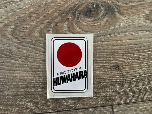 Kuwahara decal sticker 80s old - decal,
