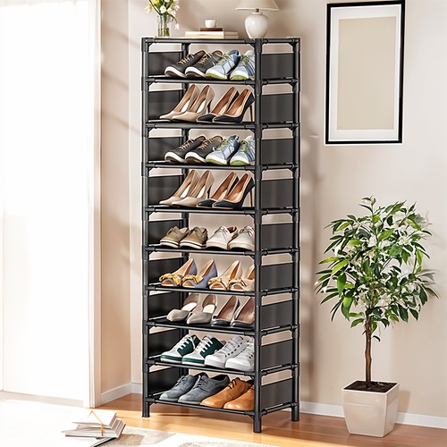 Tier tall shoe rack slim - 10,